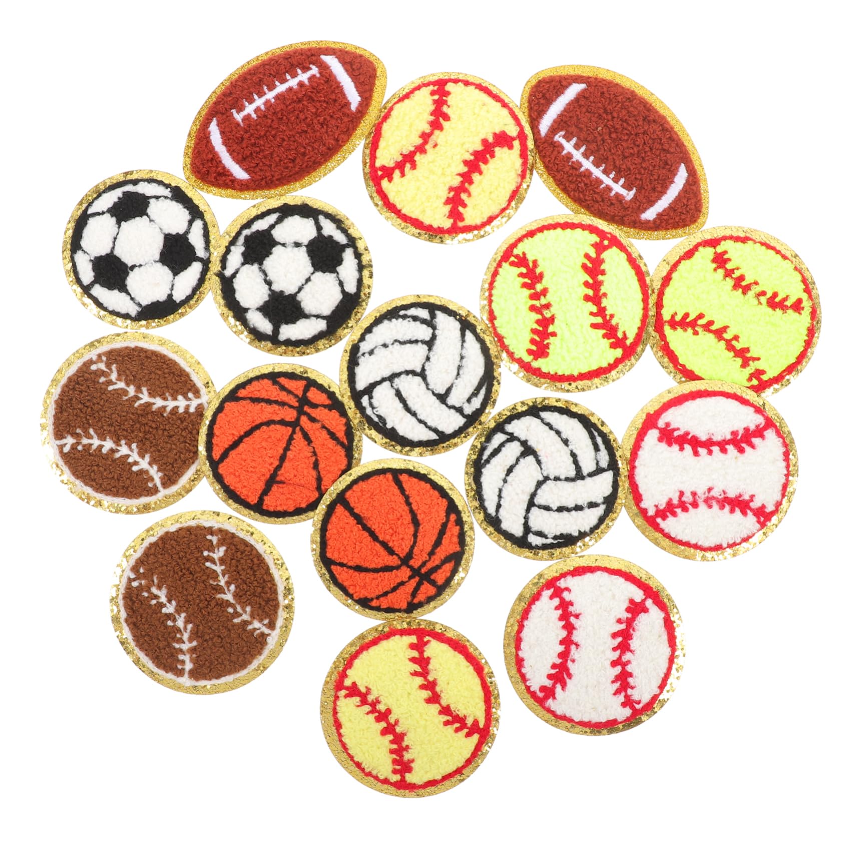 NUOBESTY 48pezzi Toppe Decorative Patches Termoadesive Per Abbigliamento Riparazione e Decorazione Borse e Scarpe