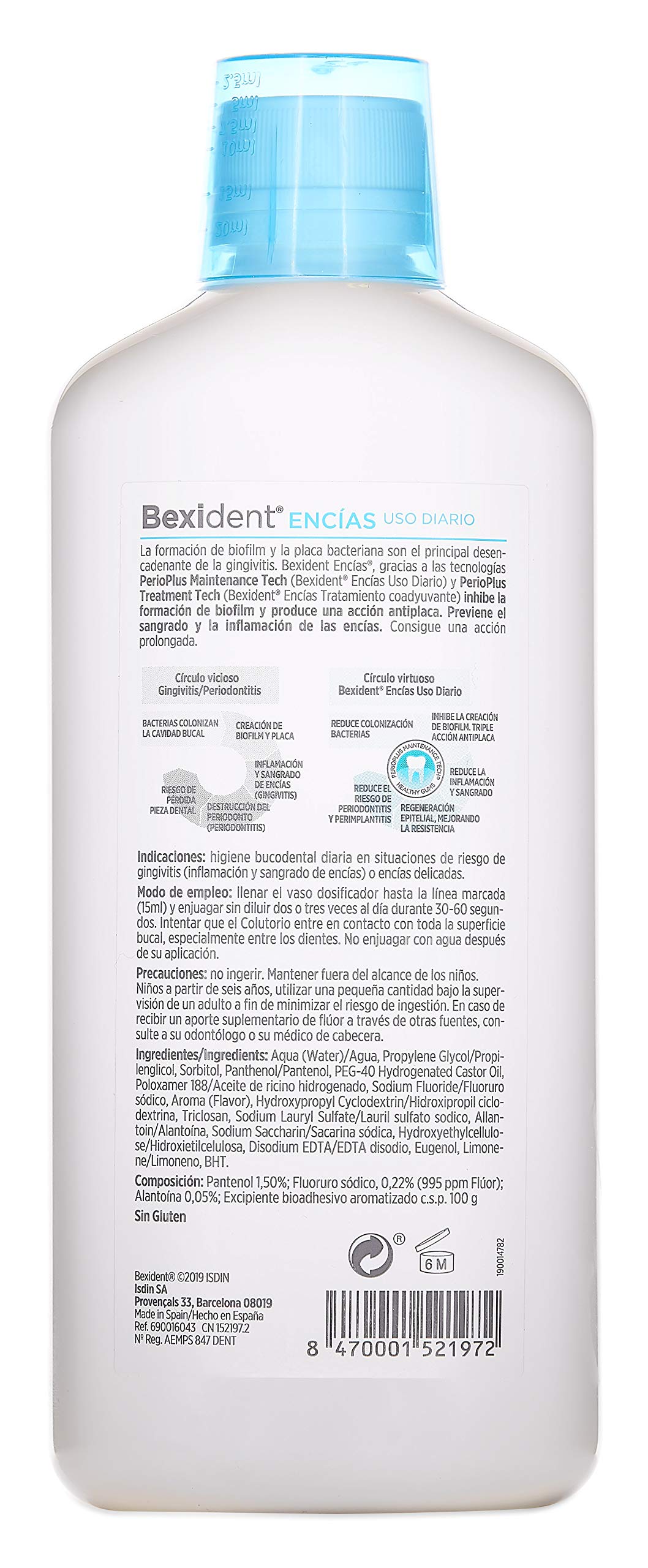 Isdin Bexident Enc.Colu.2X500