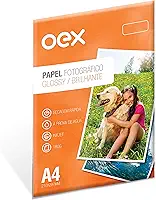 Papel Fotografico 180G Oex Pf50-50Fls