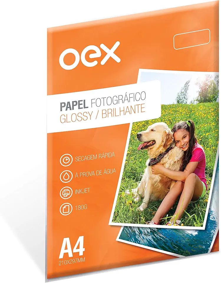 Papel Fotografico 180G Oex Pf50-50Fls