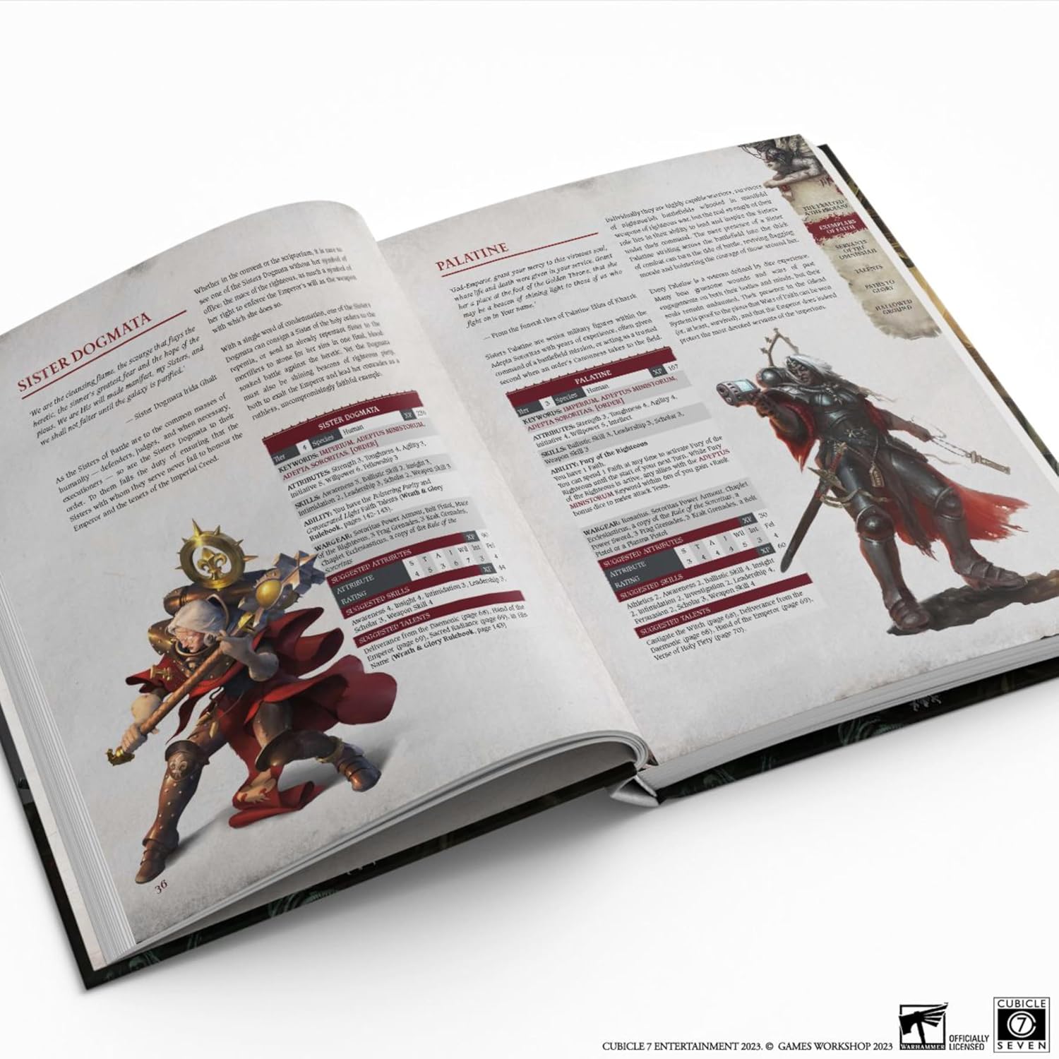 Warhammer 40,000: Wrath & Glory - Redacted Records 2 by Cubicle 7, RPG Board Game Accessory, For 3 to 6 Players and Ages 14+      Hardcover – June 12, 2024