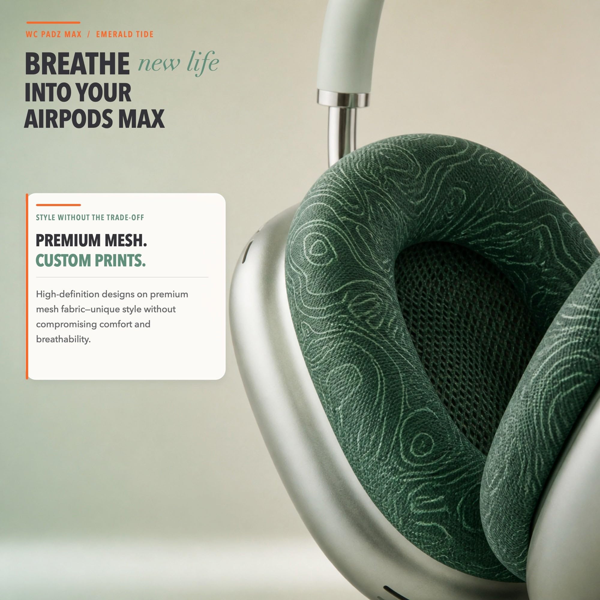 WC PadZ Max - Poduszki nauszne do AirPods Max 1 i 2