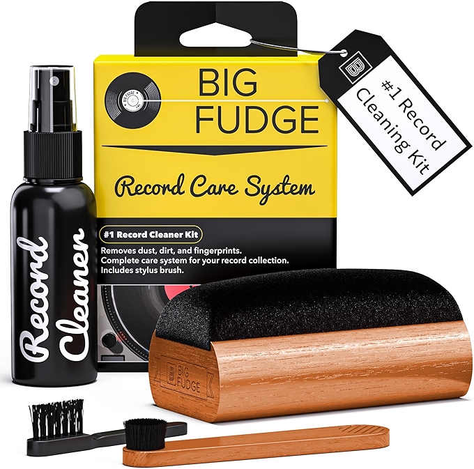 Big Fudge Vinyl Record Cleaning Kit