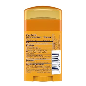Arm & Hammer Ultra Max Deodorant Powder Fresh, Solid, 1 Oz