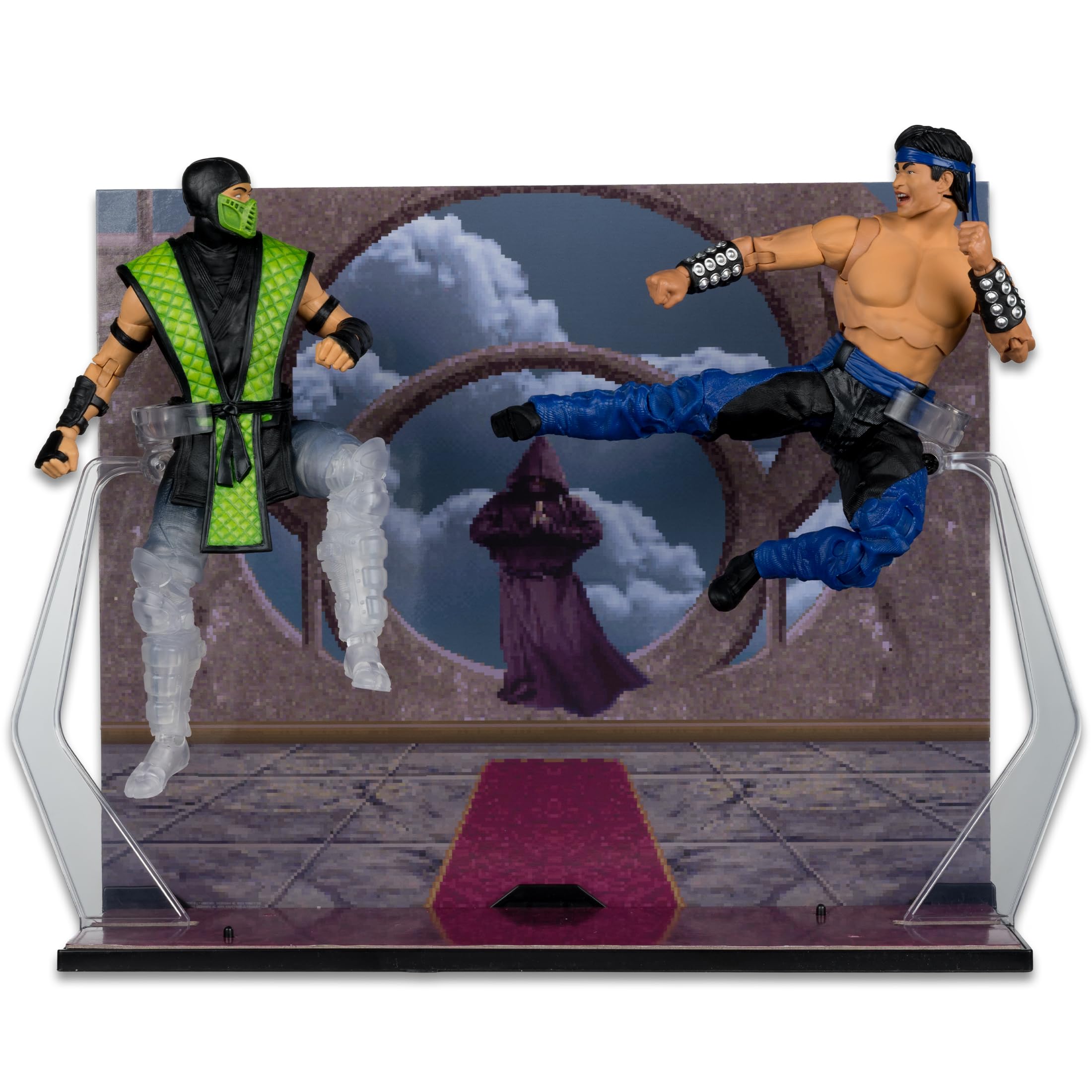 Mortal Kombat - 7in Liu Kang vs Reptile Action Figure Deluxe 2