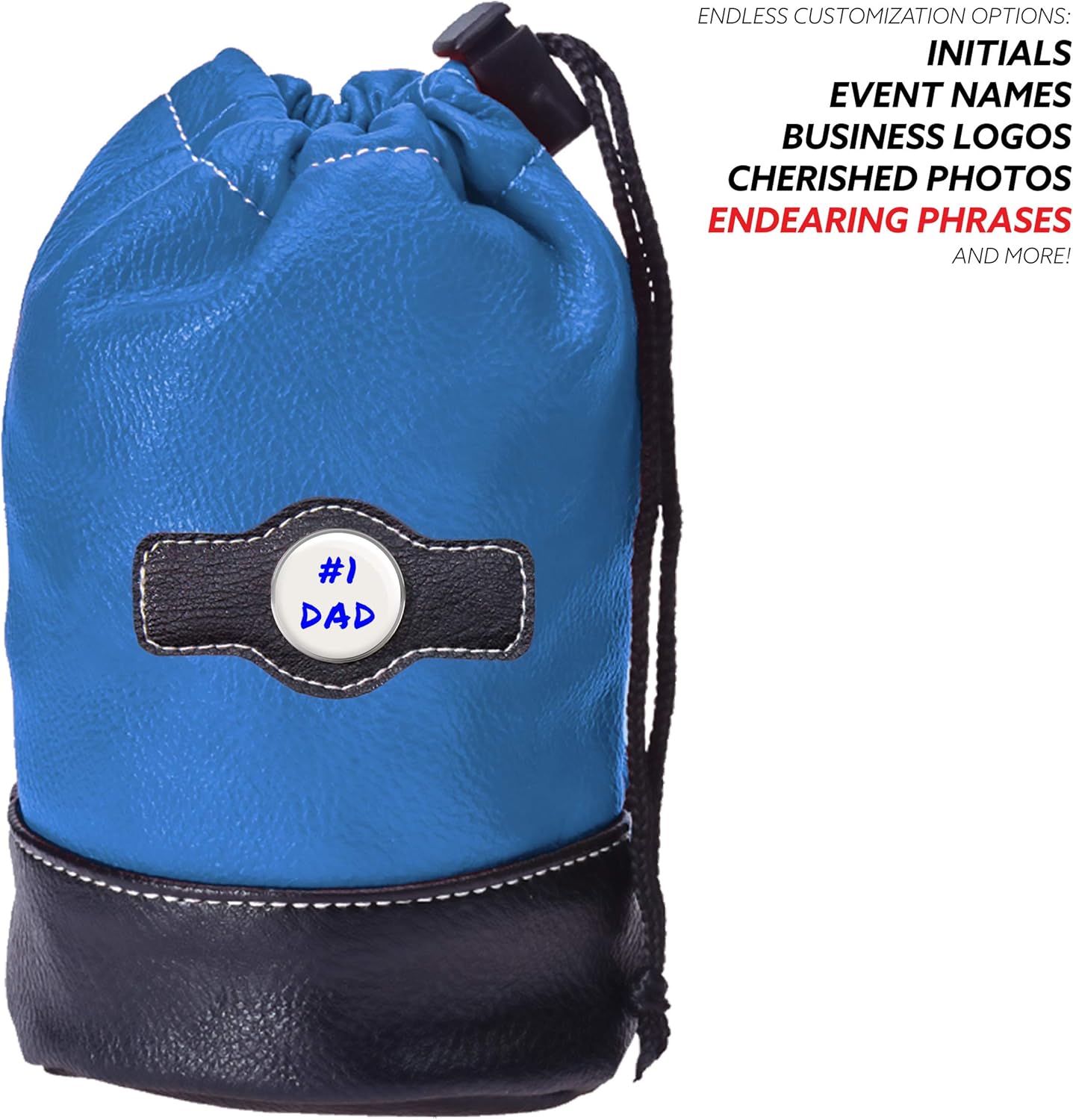 Golf Pouch Custom Logo | Personalized Logo Drawstring Golf Valuables Pouch