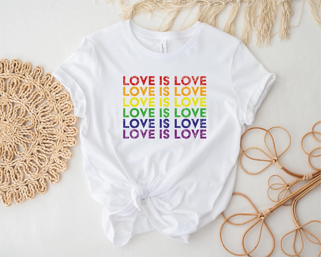 Amazon.com: Love is Love T-Shirt, Womens Love is Love Shirt