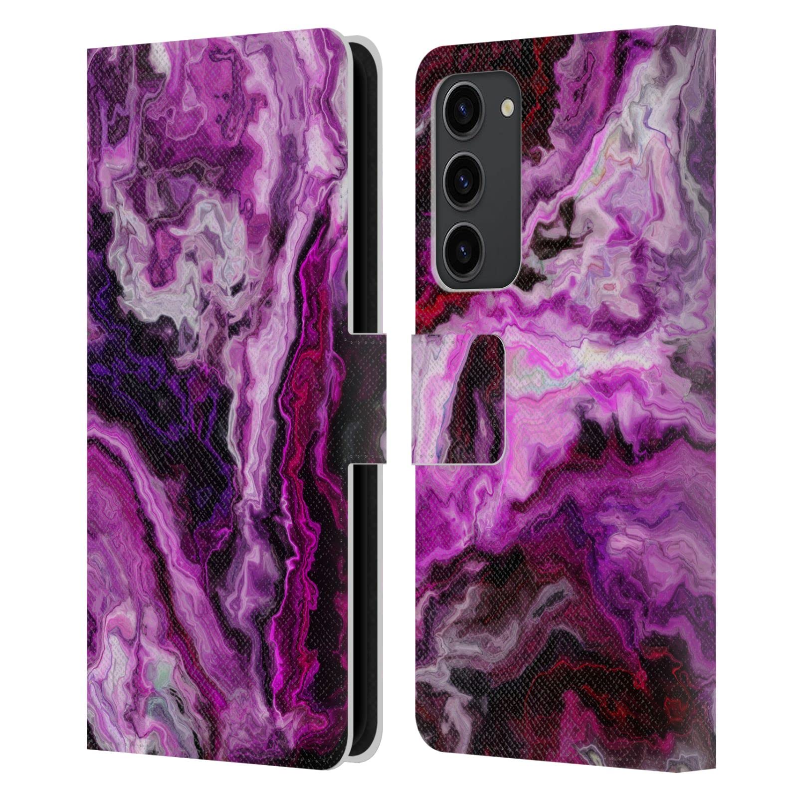 Protection Galaxy S23+ 5G marbre pourpre pour vos sorties