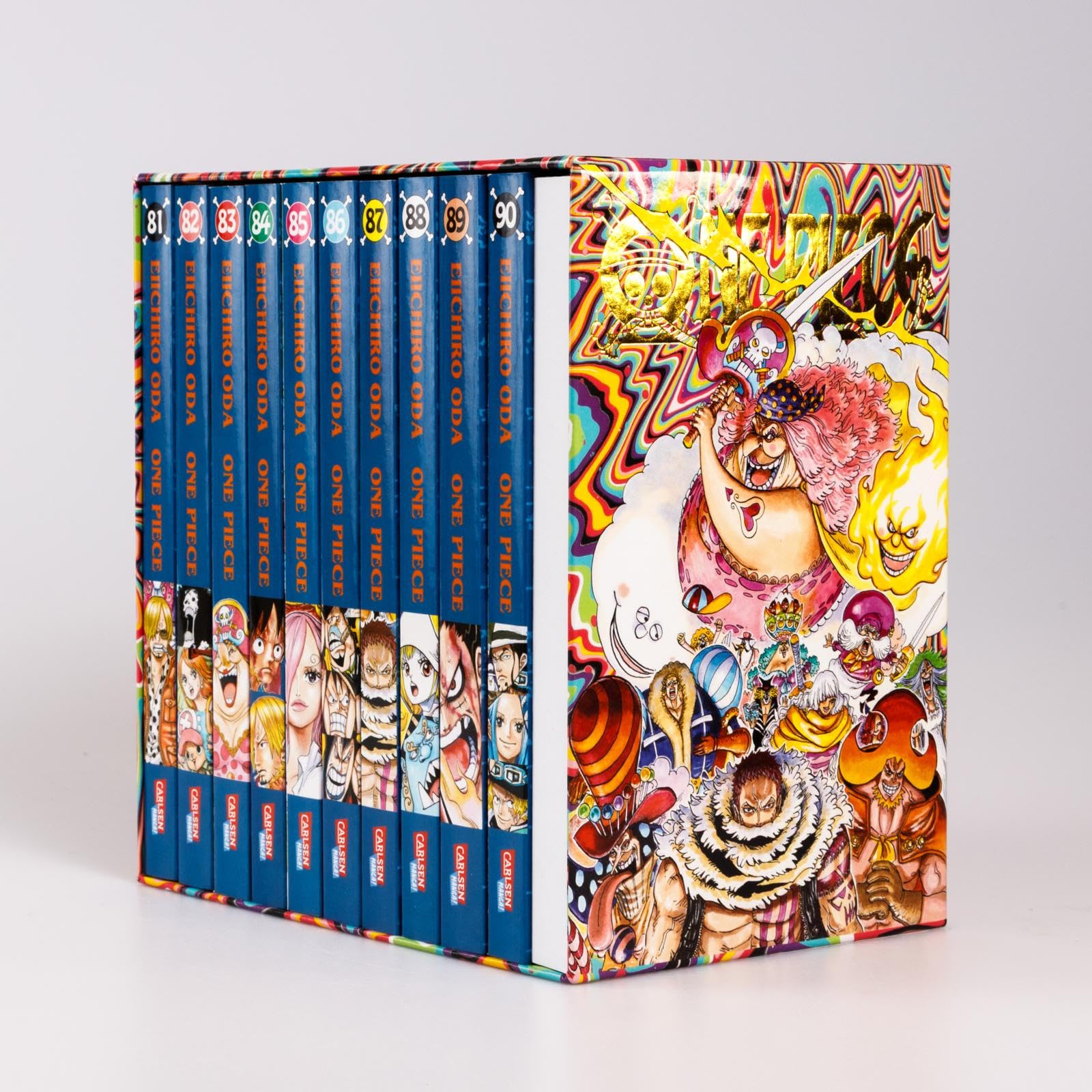 One Piece Sammelschuber 9: Whole Cake Island (inklusive Band 81-90): Der neunte Sammelschuber des weltweit beliebten Manga ONE PIECE – ein perfektes Set für Fans und Neulinge!