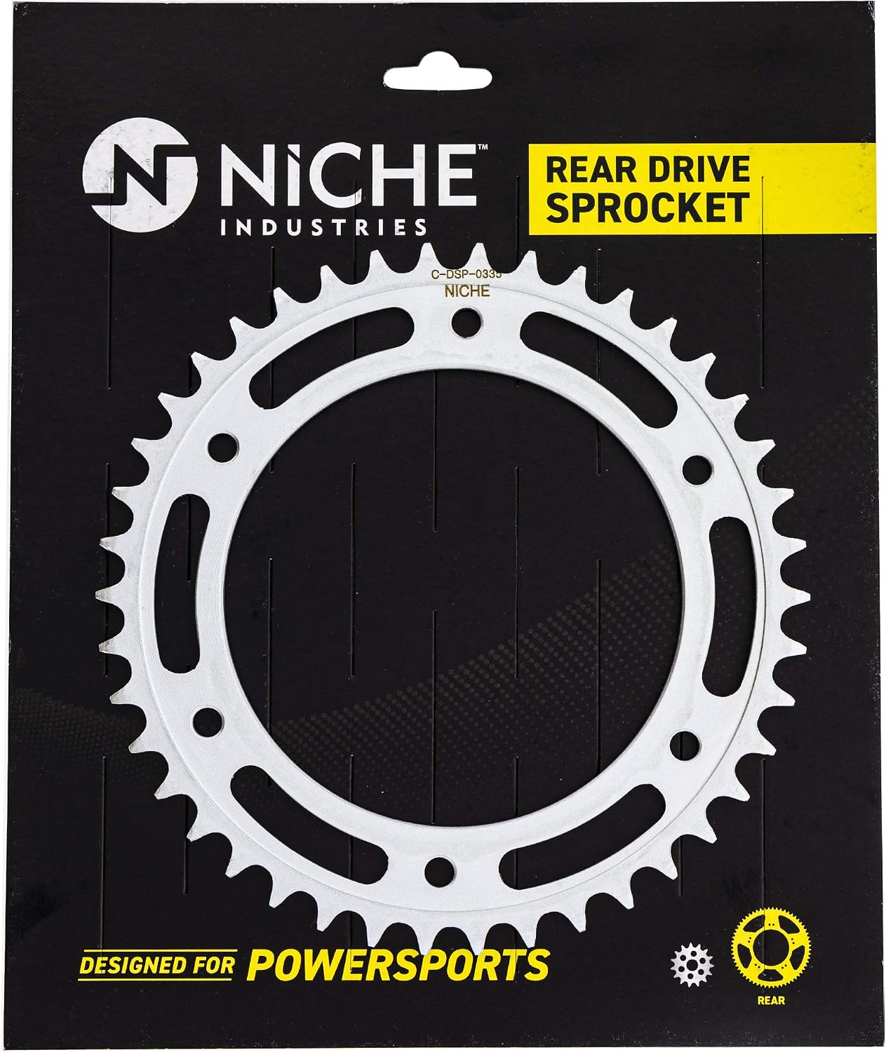 NICHE Drive Sprocket Chain Combo for BMW F800GS Front 16 Rear 42 Tooth 525VM-X X-Ring 116 Links