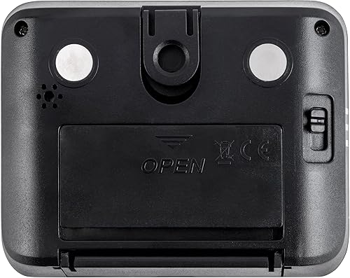 Miniatura 4 de San Jamar Temporizador digital para cuatro eventos, pantalla LCD, negro