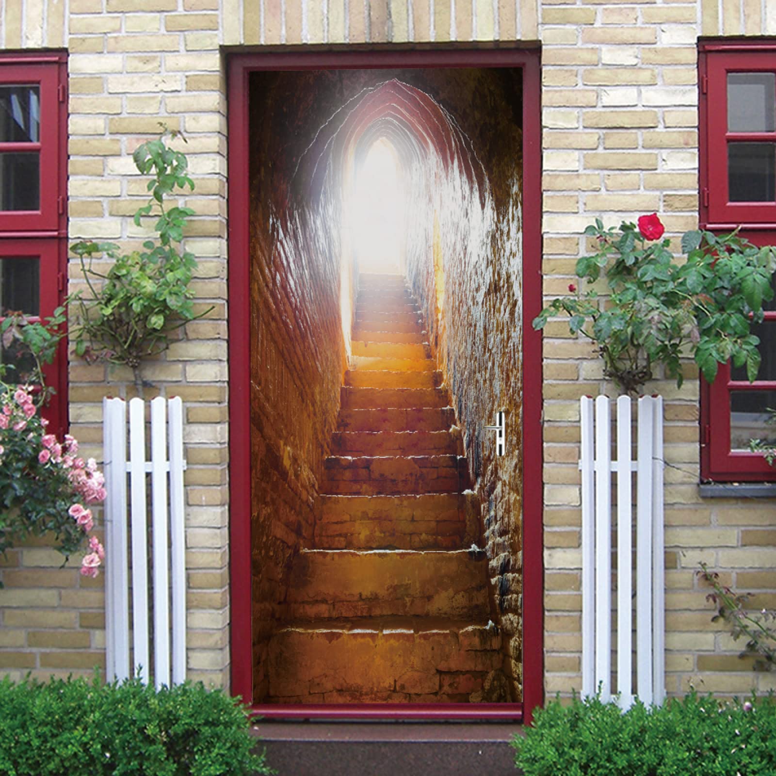 Stickers Porte De Douche Depoli Zig Zag - Autocollant Dépoli