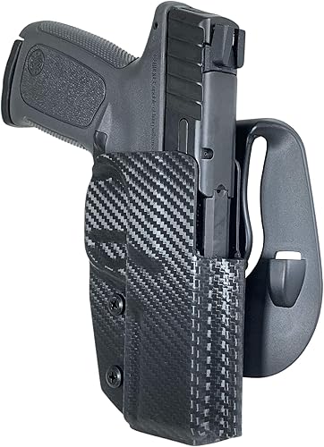 Black Scorpion Outdoor Gear OWB Kydex - Funda de remo para S&W SD9  SD9 VE  Funda de transporte oculta fuera de la cintura