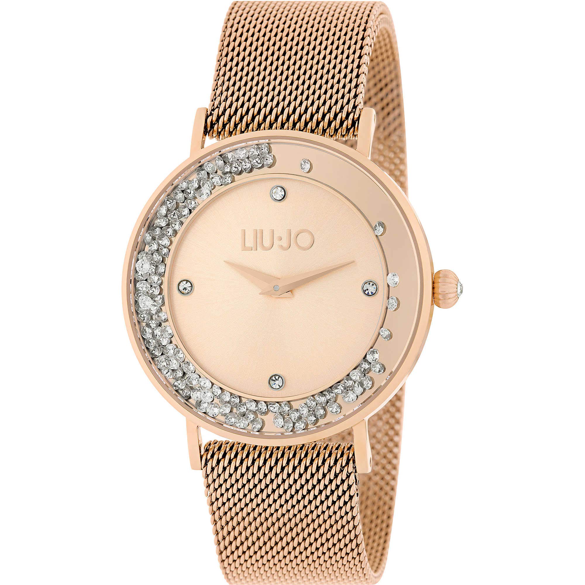 Liu Jo Women Analog Quartz Watch with Stainless Steel Strap TLJ1348