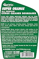 Vista 2 de STAR BRITE Super Orange - Limpiador desengrasante multiusos para cítricos, elimina la suciedad, la suciedad, la grasa, las manchas, el aceite