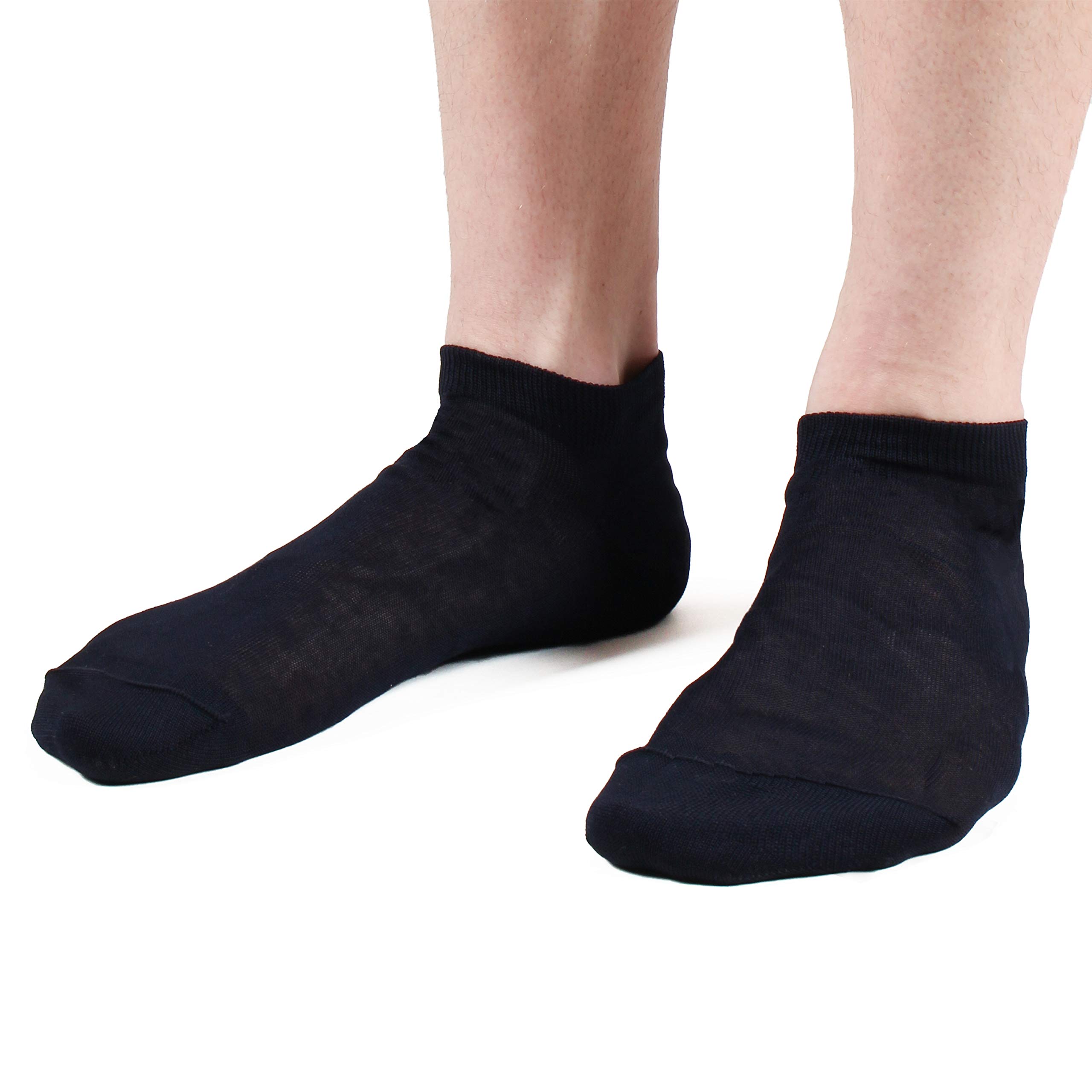 Ciocca Niewidoczne Skarpety Unisex 3/6 Par 100% Bawełna Szkocka Made in Italy - Oddychające Stopki do Sneakersów i Niskich Butów