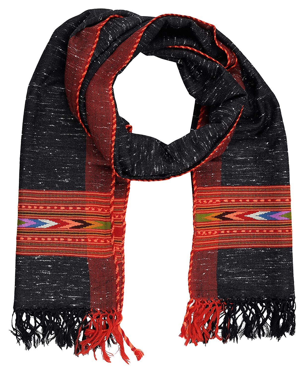 aruna kullu handloom Women’s Hand Woven, Woolen Stole with Kullu Typical Weaving on Handloom-picture-10
