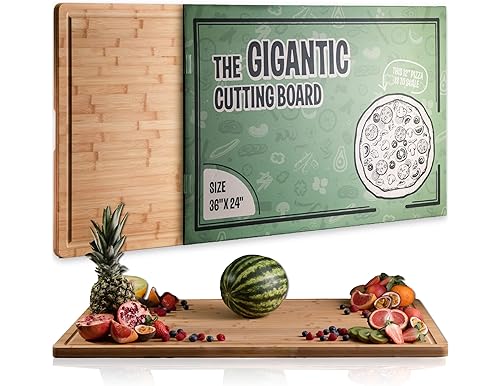 Best Extra-Large Cutting Board: Giant 34 x 28 Surface for Hassle-Free Cooking