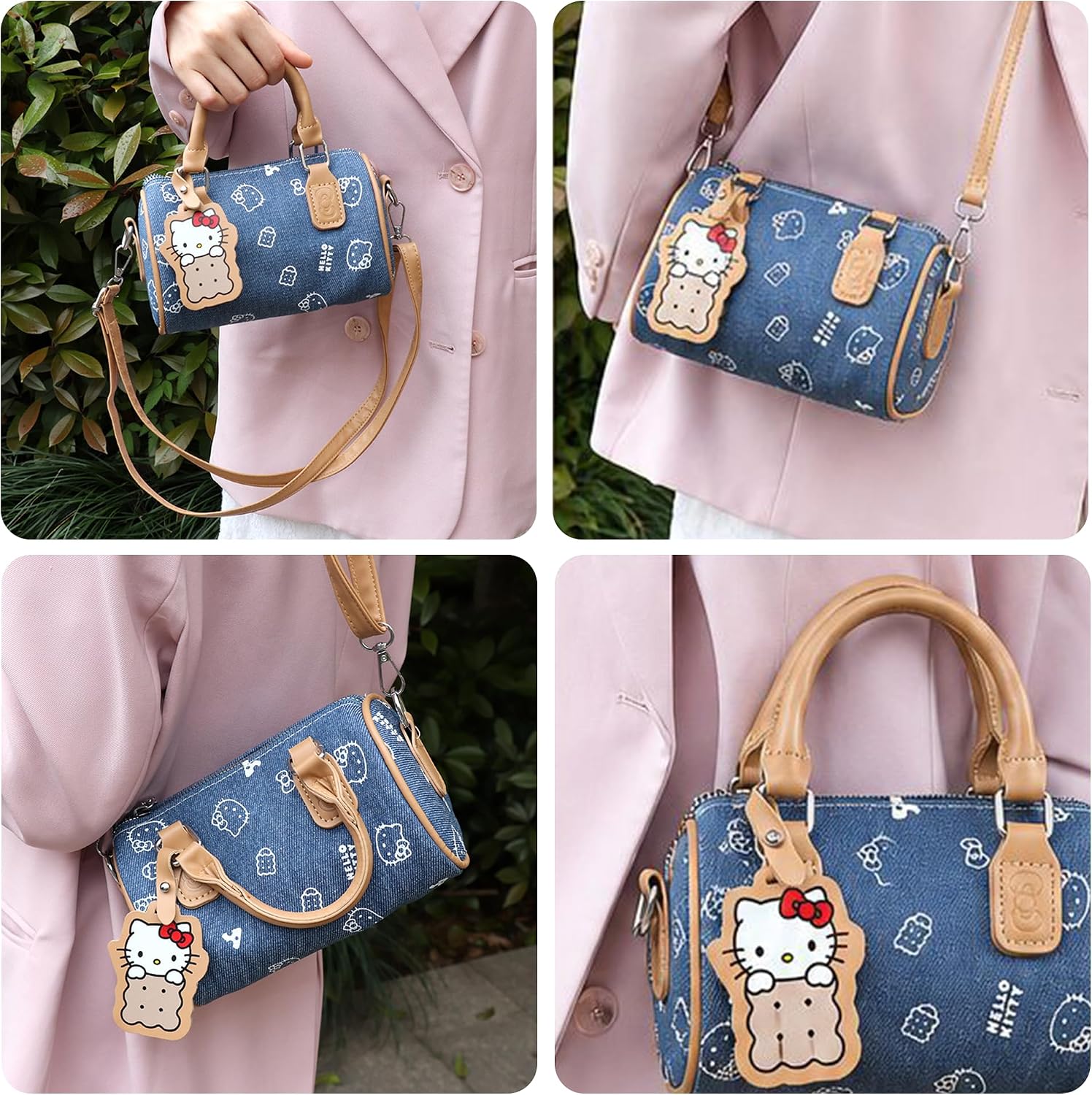 Kawaii Cat Handbag, Adjustable Strap Crossbody Bags, Small Shoulder Handbag for Women, Cute Accessories image 5