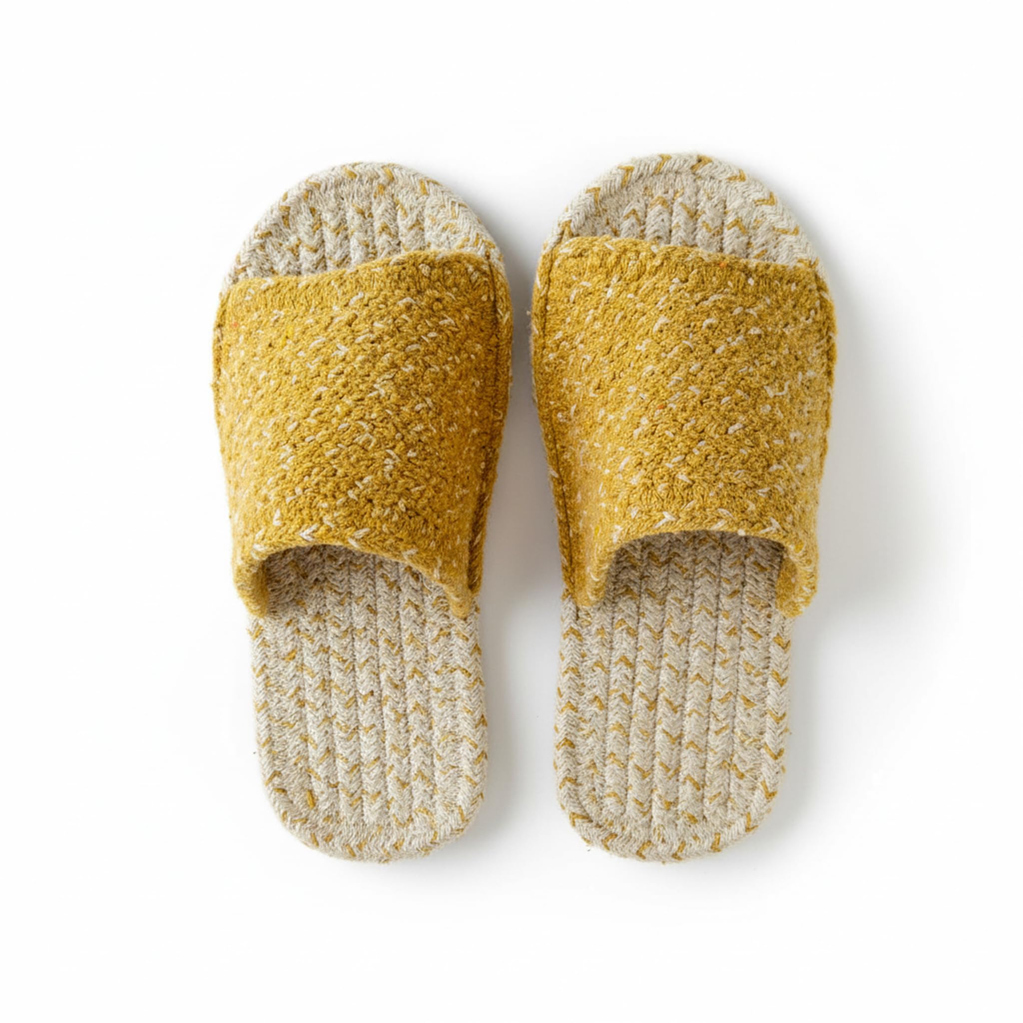 V Strap Cotton Braided Slippers for Men & Women 1 Pair | Ultra-Soft, Lightweight & Breathable| Handmade Unisex Flip Flops-image-26