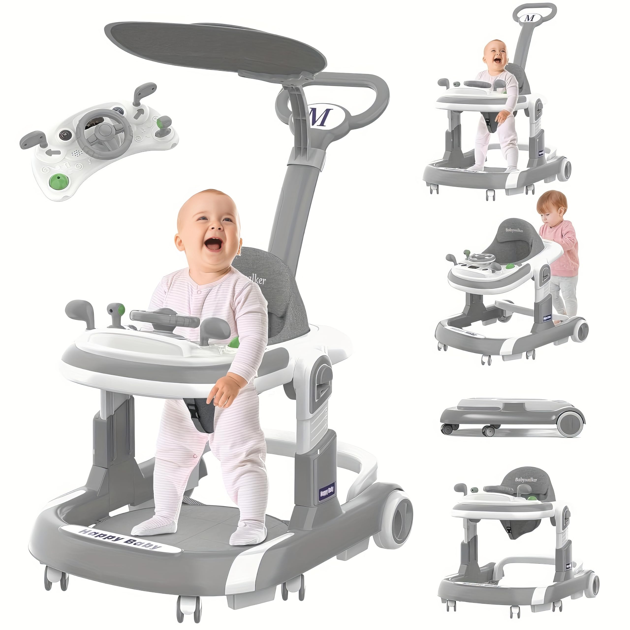 IoF 3-in-1 Foldable Baby Walker - walkers | Mubboo