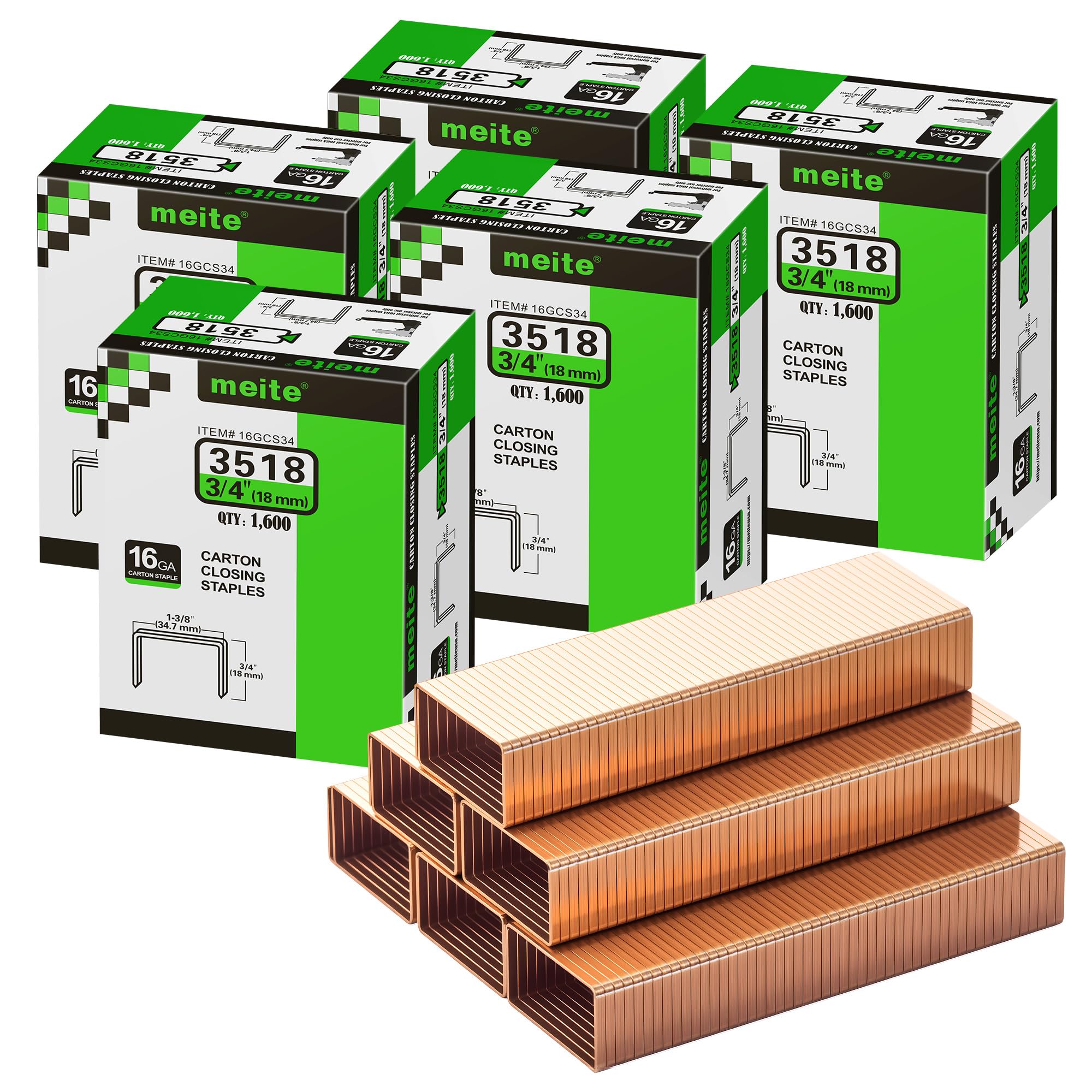 Meite Box Staples - 1600 Count -15
