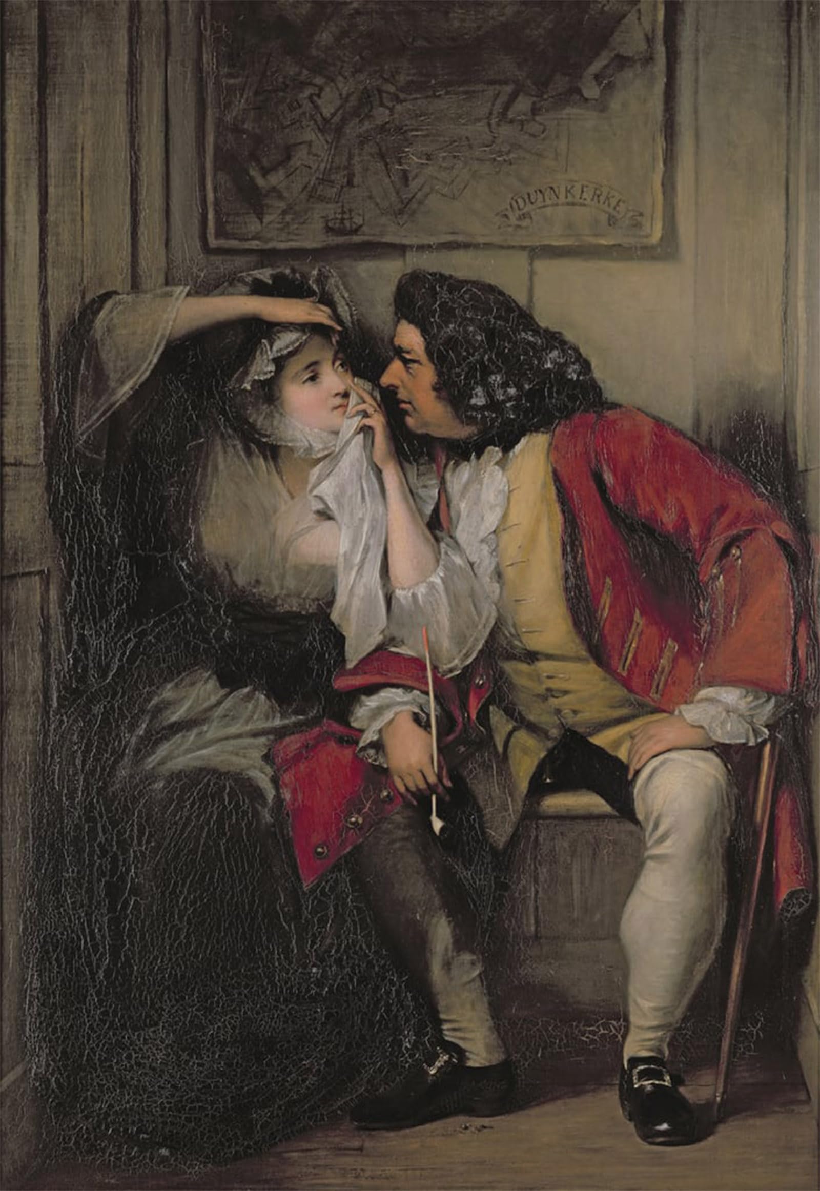 SERENDIPITP Retro Picture Poster Wall Art Pictures Painting Uncle to by Charles Robert Leslie Wall Art Canvas Print for Wall Decor 60x90cm