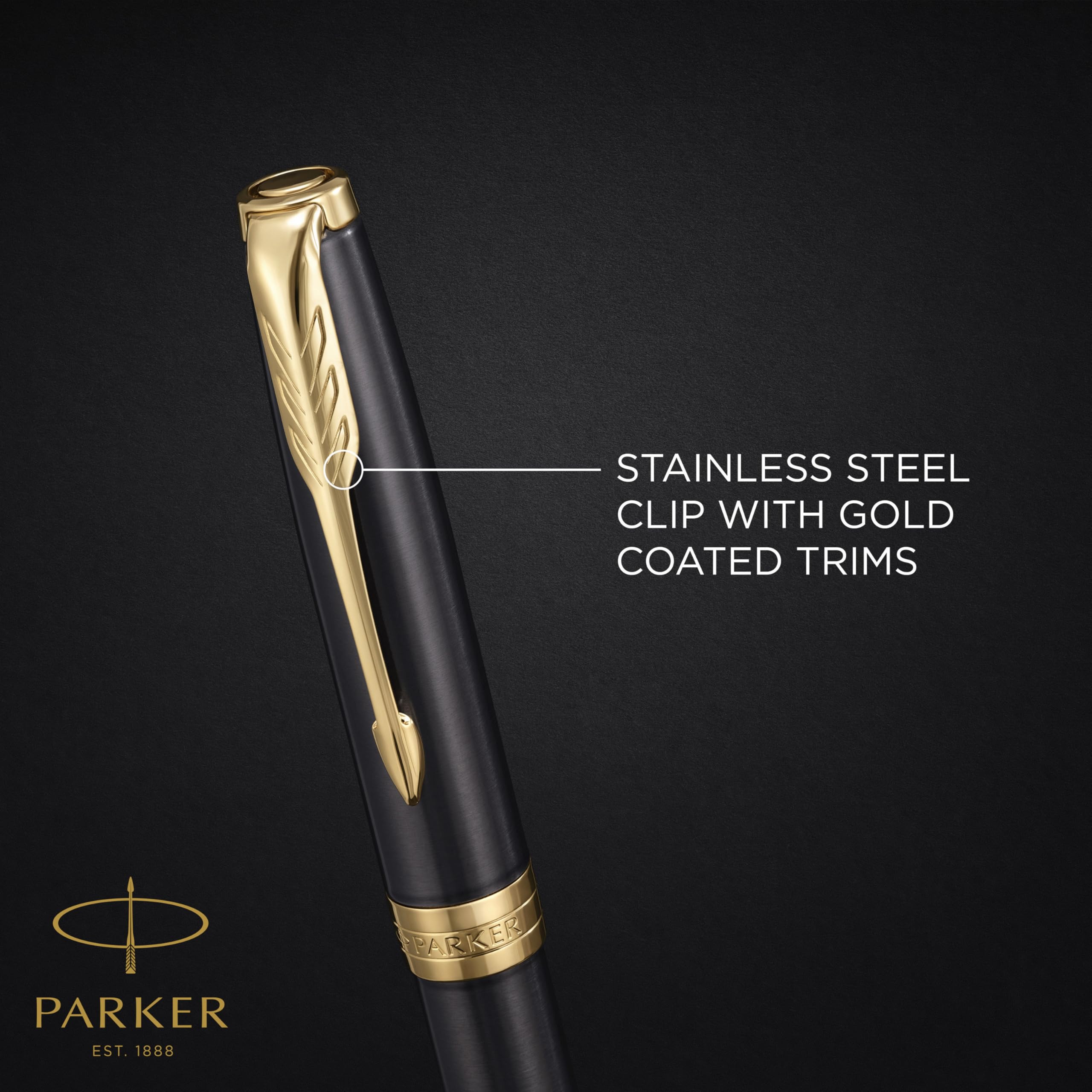 Amazon | PARKER (パーカー) ソネット 万年筆 | グレーラッカー