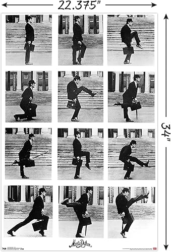 Miniatura 3 de Trends International Monty Python - Póster de pared con cuadrícula, 22.375 x 34 pulgadas, versión sin marco