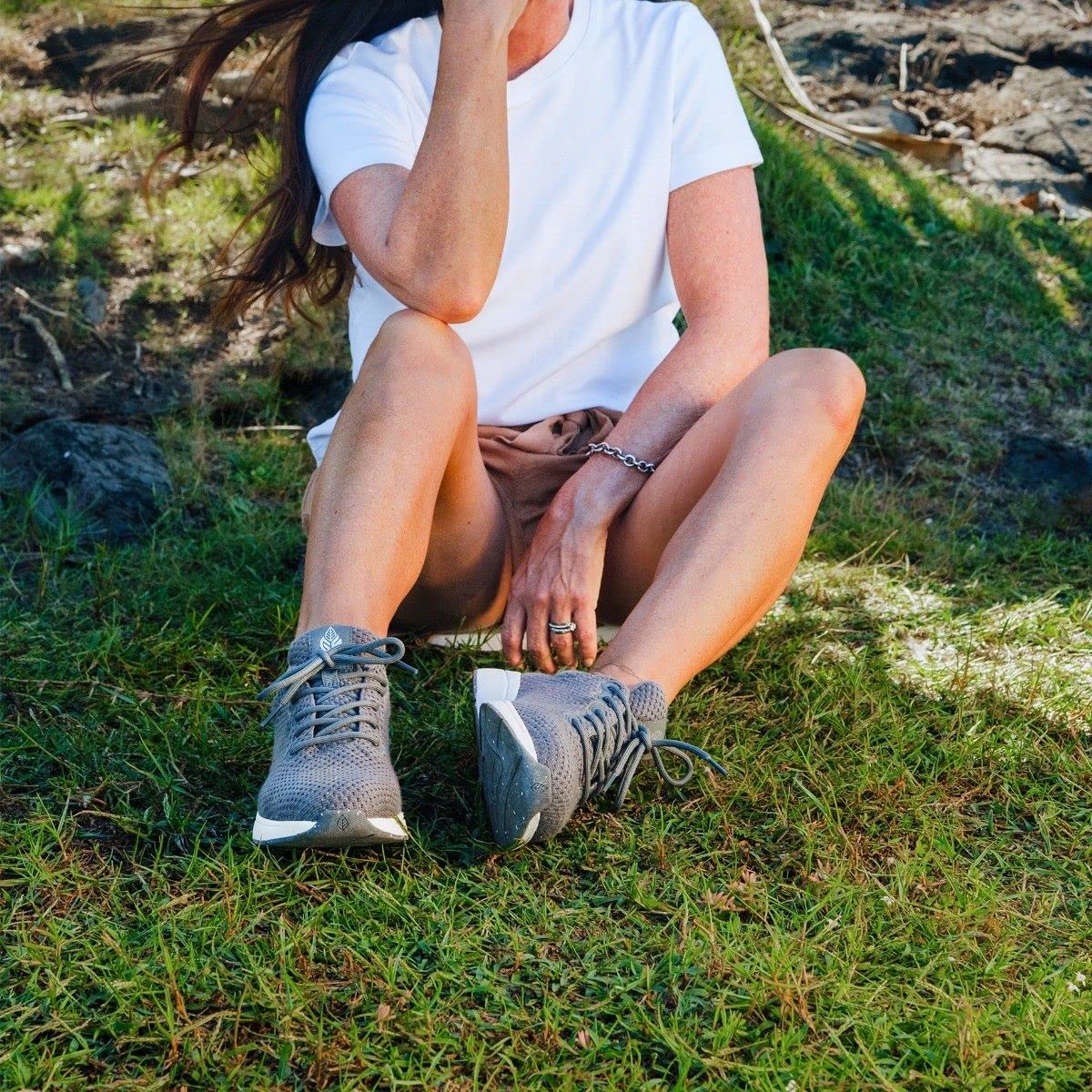 Green Steps Grey Arch Support buty sportowe na co dzień wykonane z trwałych materiałów. Wygodne i wspierające łagodzenie bólu stóp. 37 EU