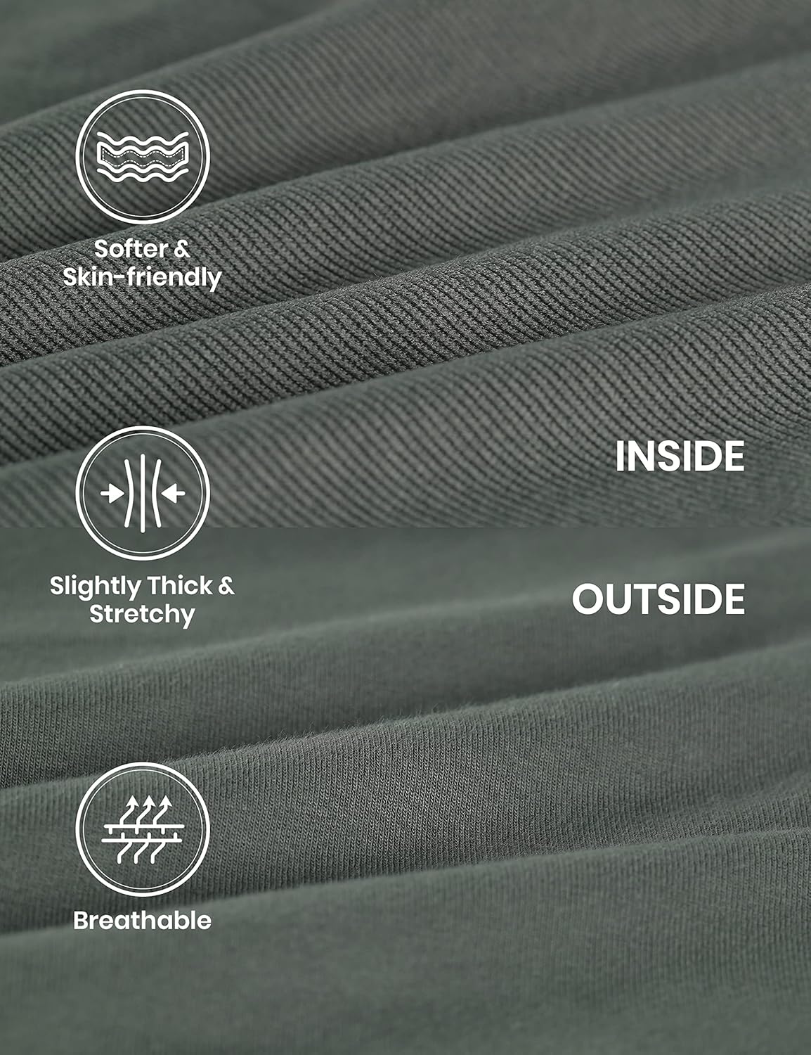 CRZ YOGA Women's Full Zip Hooded Sweatshirts Workout Sweat Jackets Slim Fit Running Track Hoodies with Thumbholes - Image 4