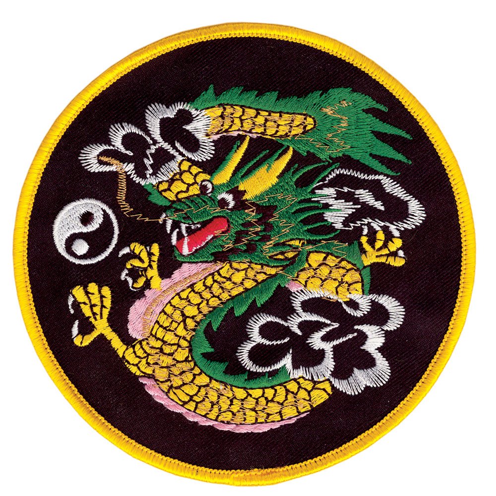 Tiger Claw Patch - Yin Yang Cloud Dragon