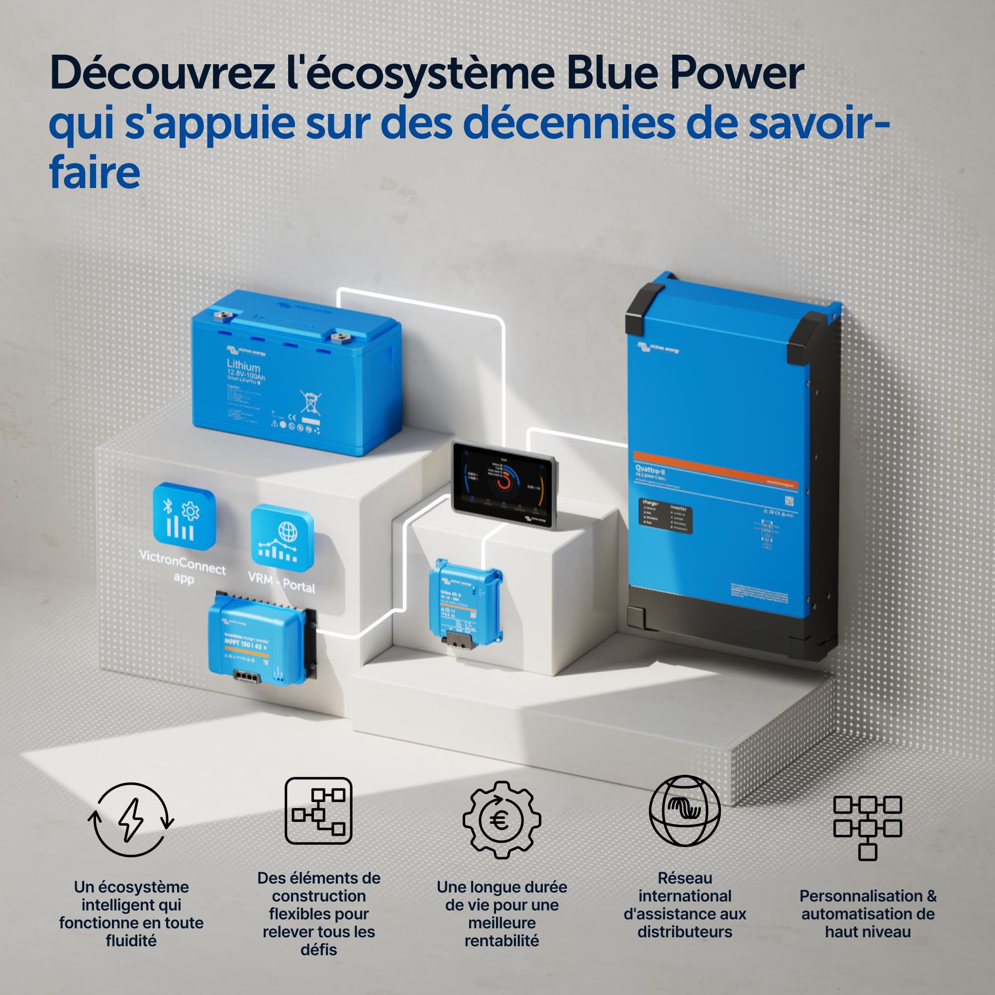 Victron Energy Chargeur de Batterie Orion XS 12/12-Volt 50 ampères DC-DC