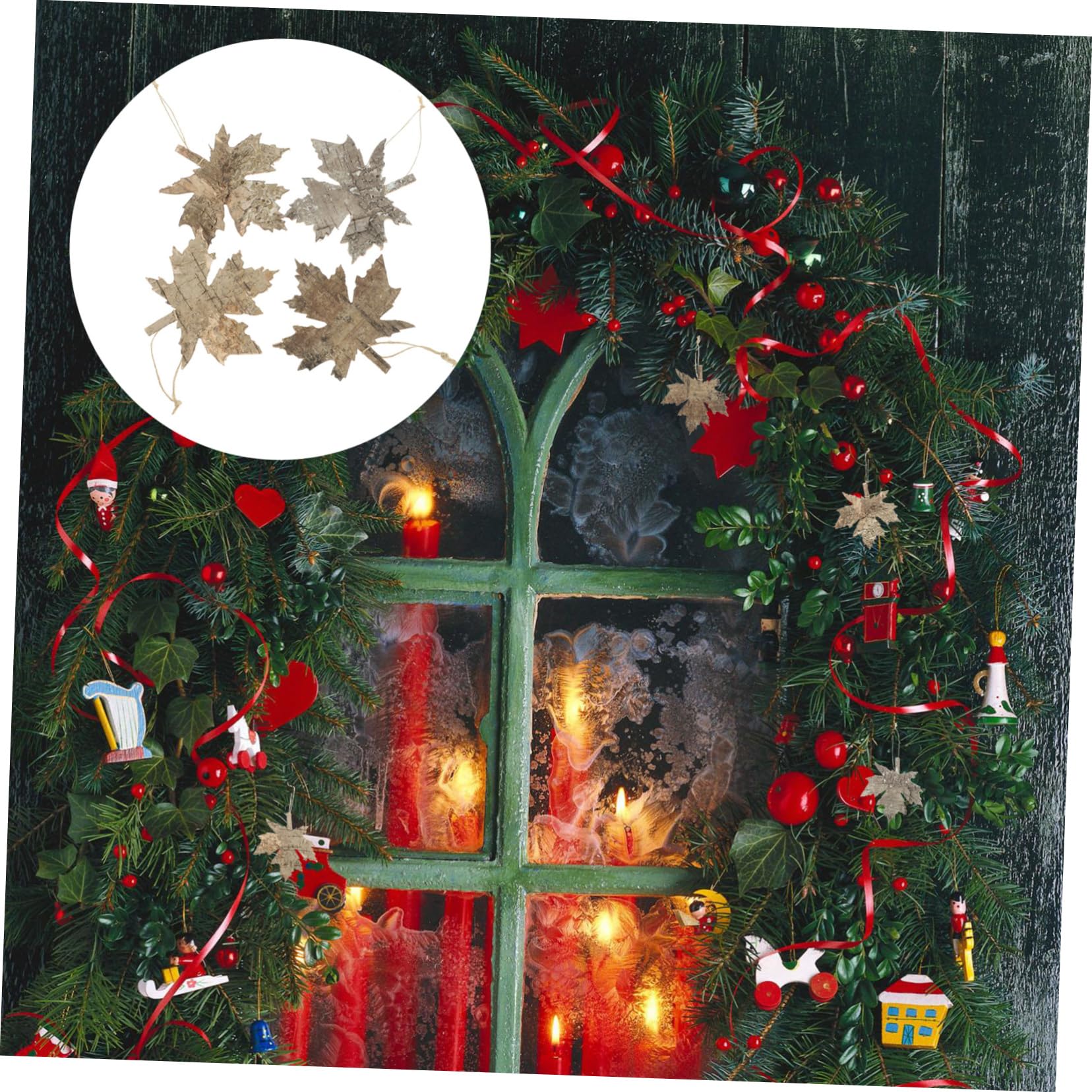 2 Juegos Decoración De Conos De Pino Christmas Tree Xmas Tree Decoración Colgante De De Nieve Adornos Navideños De De Nieve Adornos De Navidad Piñas 40 Uds * 2 Cabilock