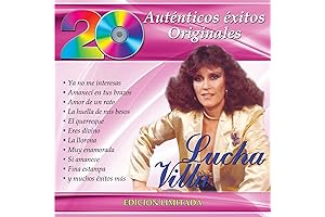 Lucha Villa 20 Éxitos Auténticos: Recopilación de Clásicos Originales en CD