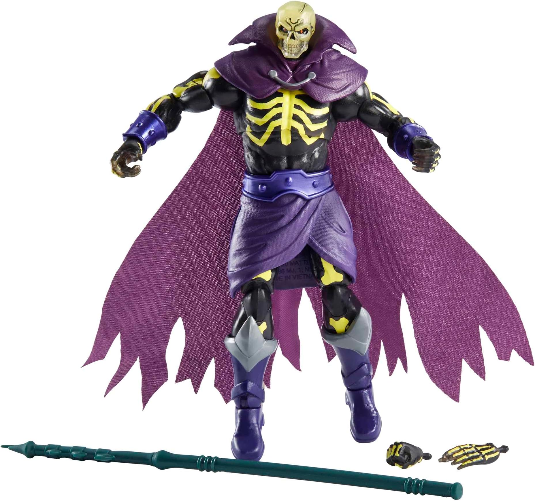 Masters of the Universe Masterverse Scare Glow Action Figure 7-in MOTU Battle Figures for Storytelling Play and Display, Gift for Kids Age 6 and Older and Adult Collectors, MOTU Collectors