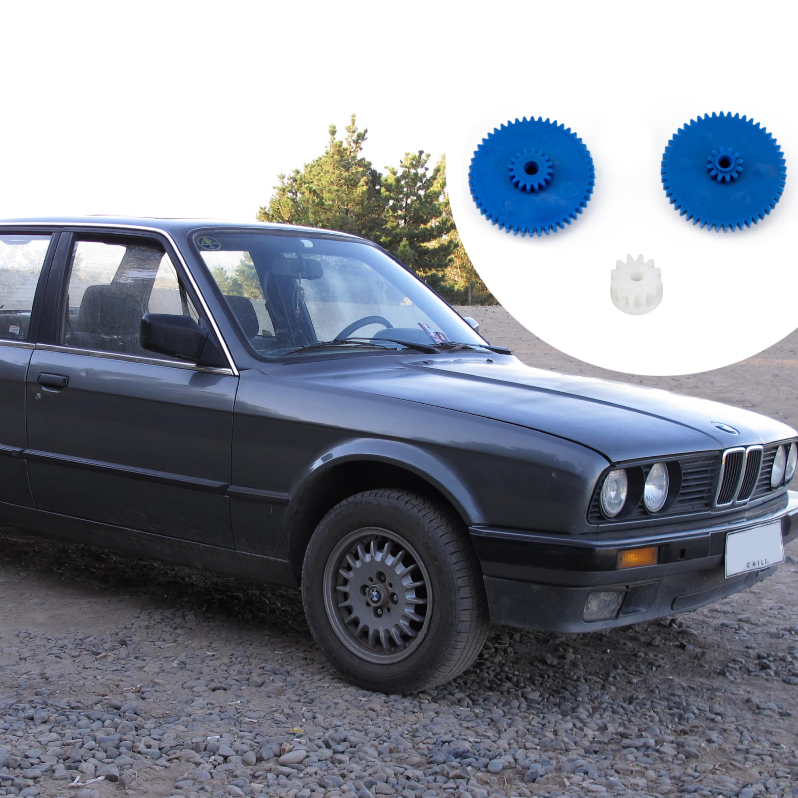 Twowinds - Engranajes Cuentakilómetros Cuadro VDO Compatible con BMW E30 316i (1982-1993) - Piñones Cuadro Instrumentos - Velocímetro