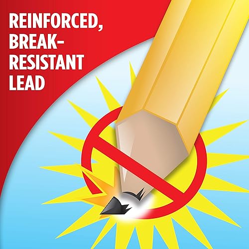 Vista 7 de Paper Mate Lápices EverStrong #2, plomo reforzado y resistente a la rotura al escribir, 72