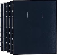 Vista 6 de Blueline EcoLogix Cuaderno NotePro 100% reciclado, negro, 11 x 8.5 pulgadas, 200 páginas (A10200E.BLK)