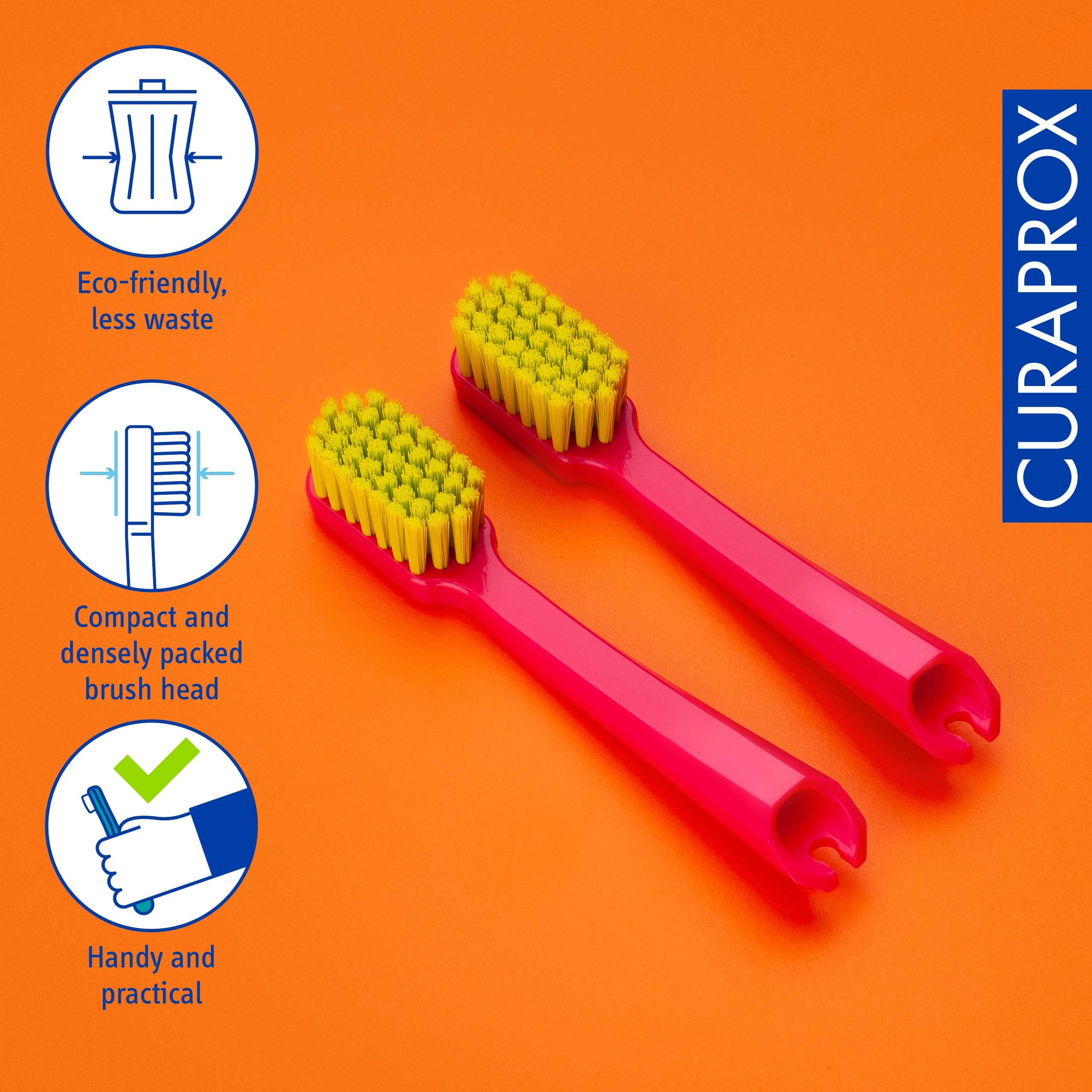 Amazon.com : Curaprox CS 5460 Toothbrush Heads – for Travel Set