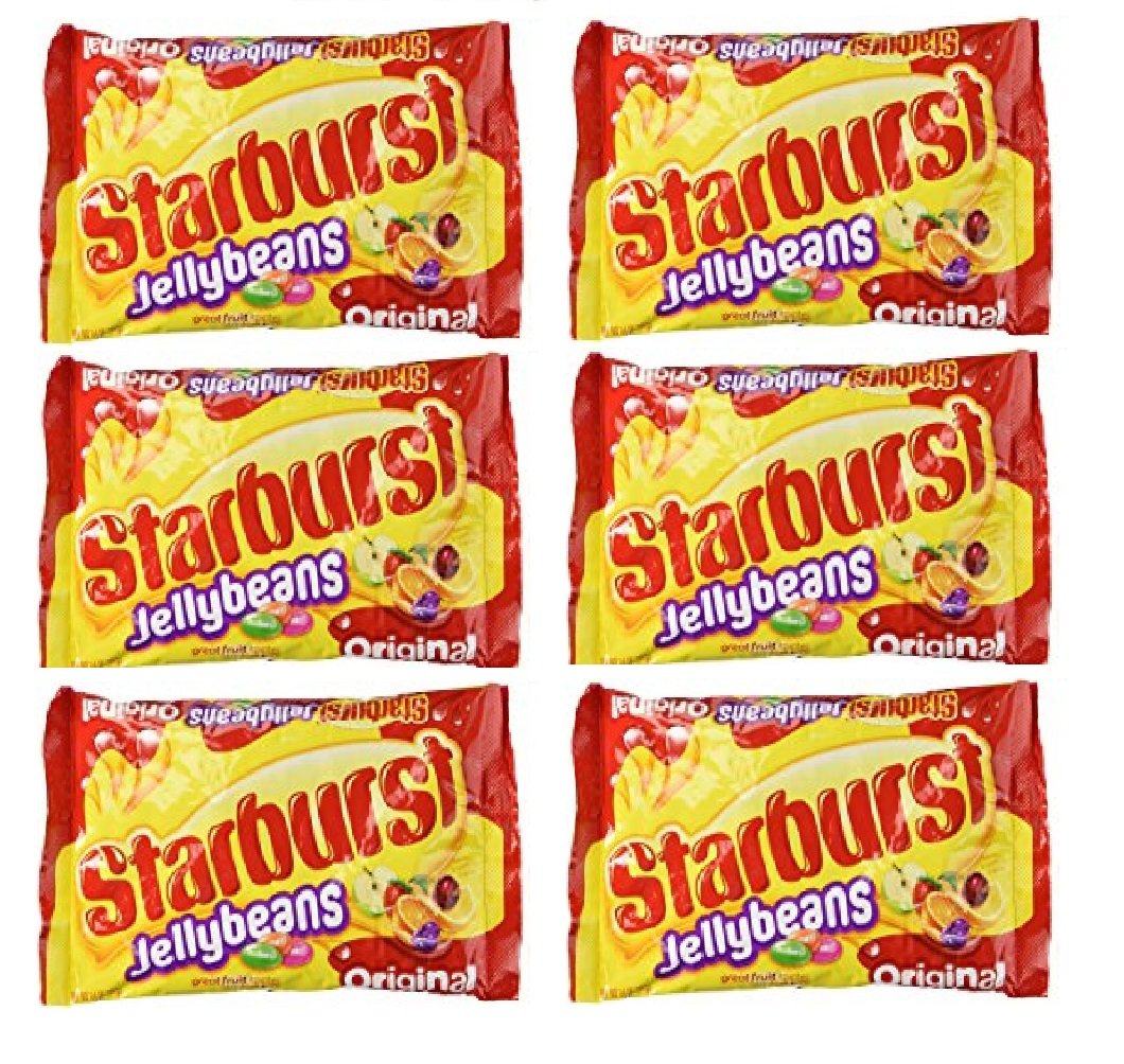 Starburst Original Jelly Bean Bag, 14-Ounce (Pack of 6)