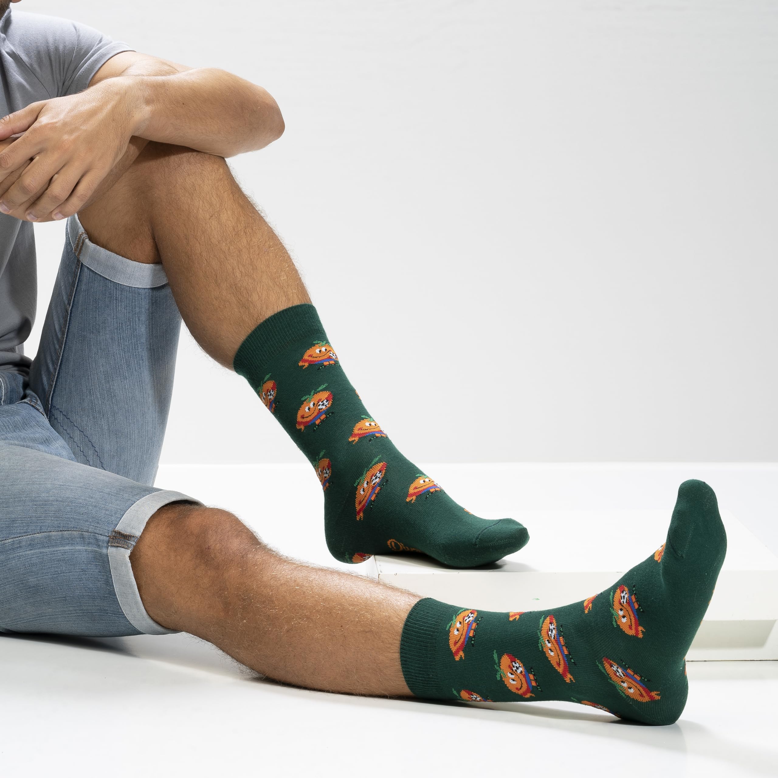 Calcetines Hombre Divertidos De Algodón Suaves Y Transpirables | Estampados Graciosos Con Dibujos Originales | Regalos Originales Para Hombres | Talla Única 40 46 | Estilo Friki Casual