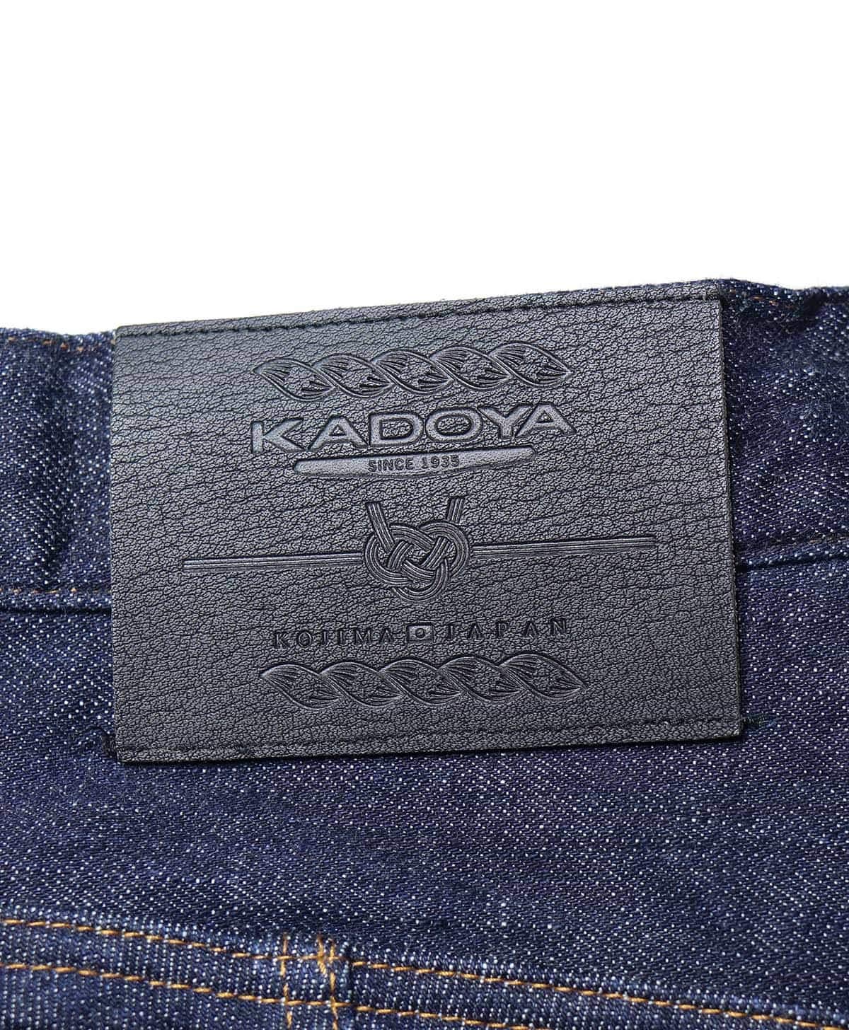 Amazon | [カドヤ] バイク用 デニムパンツ KJ-SCR ネイビー/ネイビー