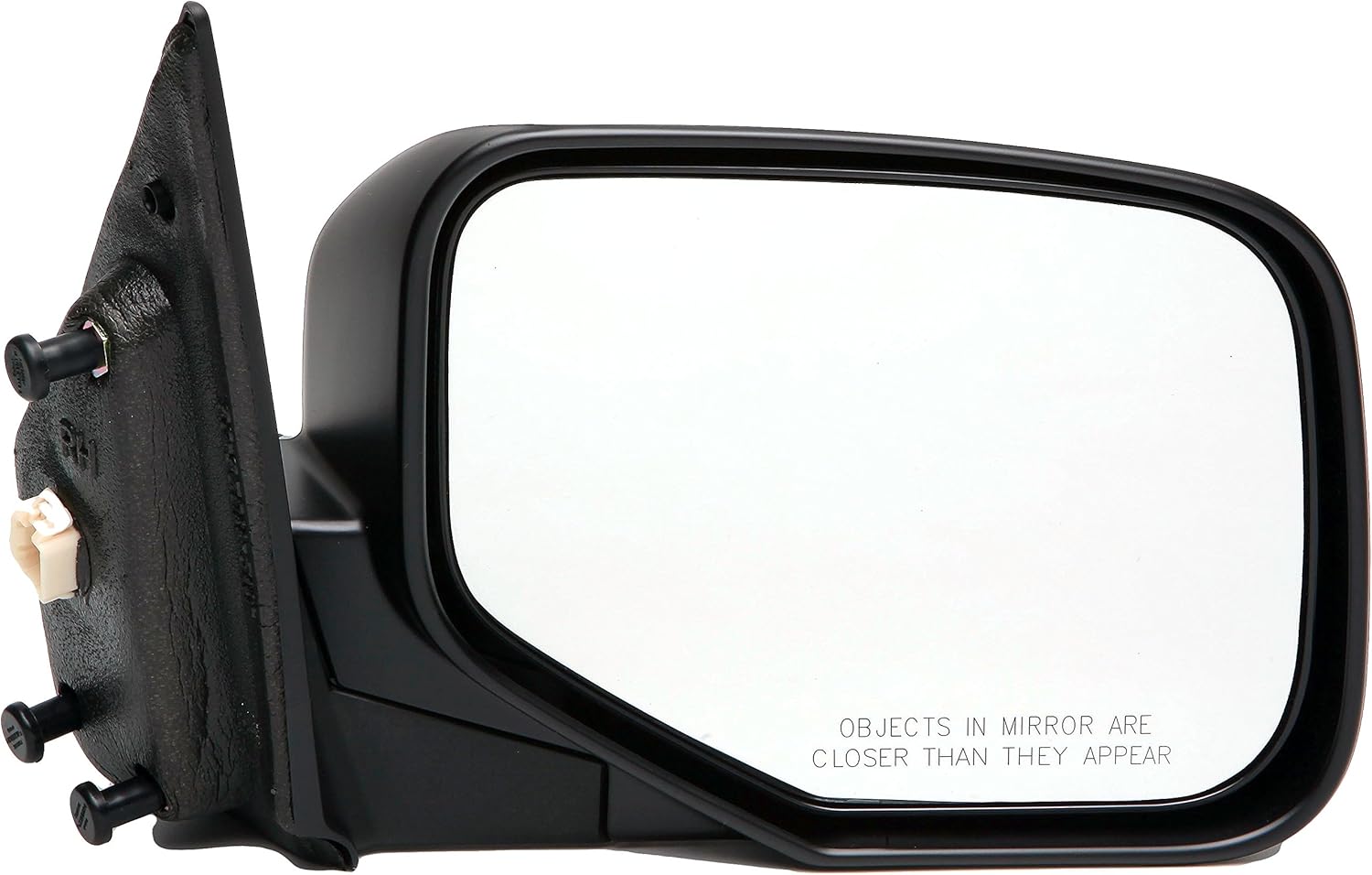 Dorman 955-1711 Passenger Side Power Door Mirror - Folding Compatible with Select Honda Models, Black