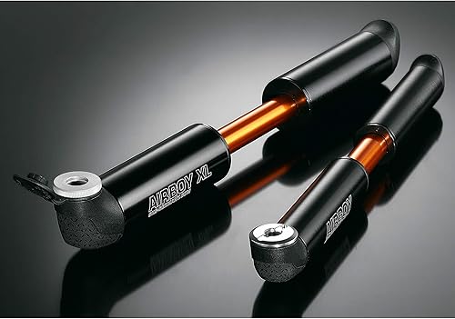 Miniatura 6 de SKS Germany Airboy Mini Pump, Air Pump (Bicycle Pump with Two-Chamber Pump System, Wheel Accessories with 2 Equal Handle Parts, Bicycle Air Pump