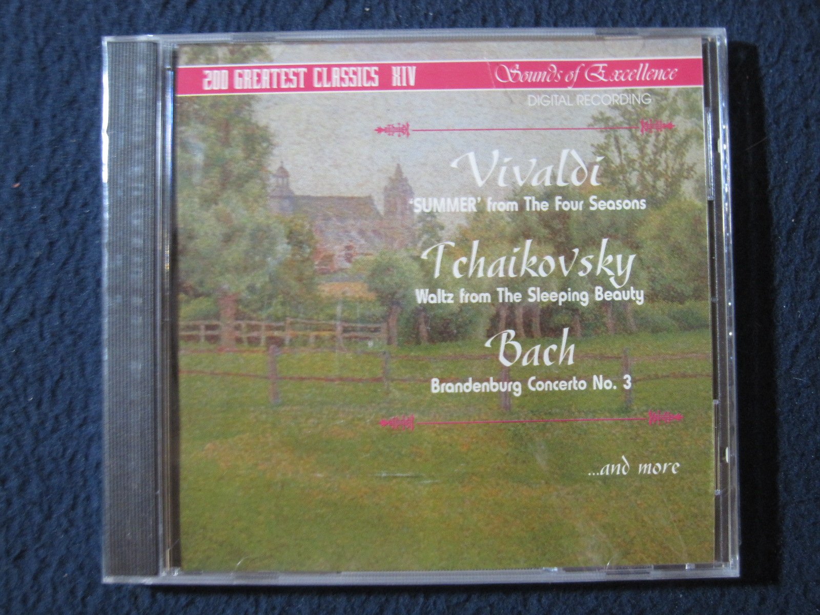 200 Greatest Classics, Volume 1 [Audio CD] Vivaldi, Tchaikovsky, Bach and Various