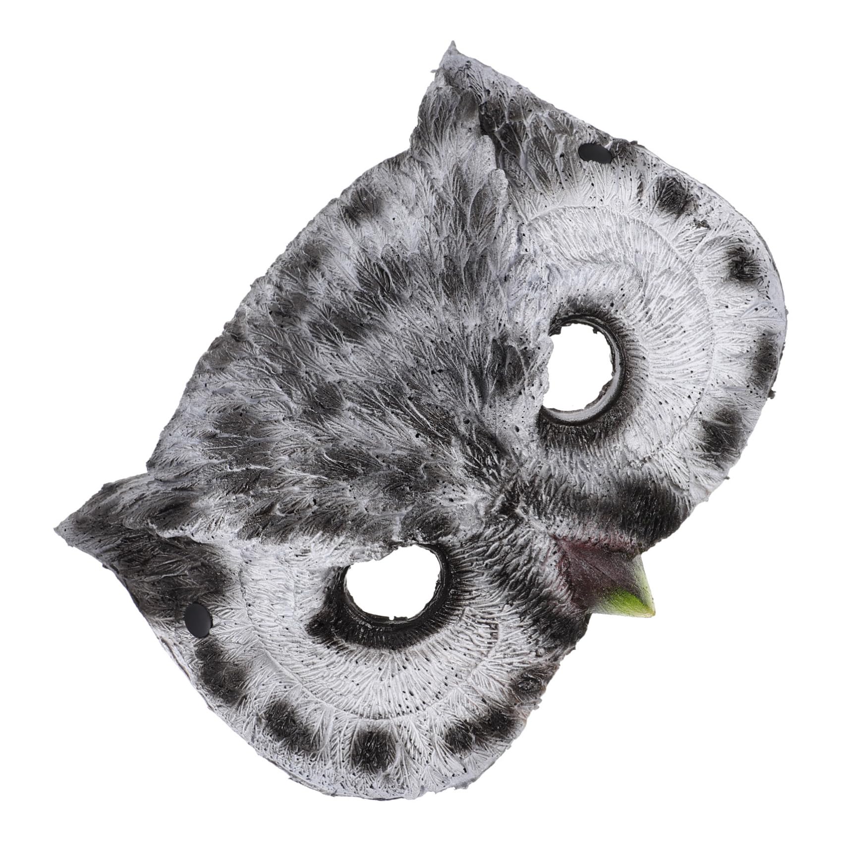 KESYOO Pu Grey Masquerade Bird Mask Horror Mask Crow Masks Bird Mask