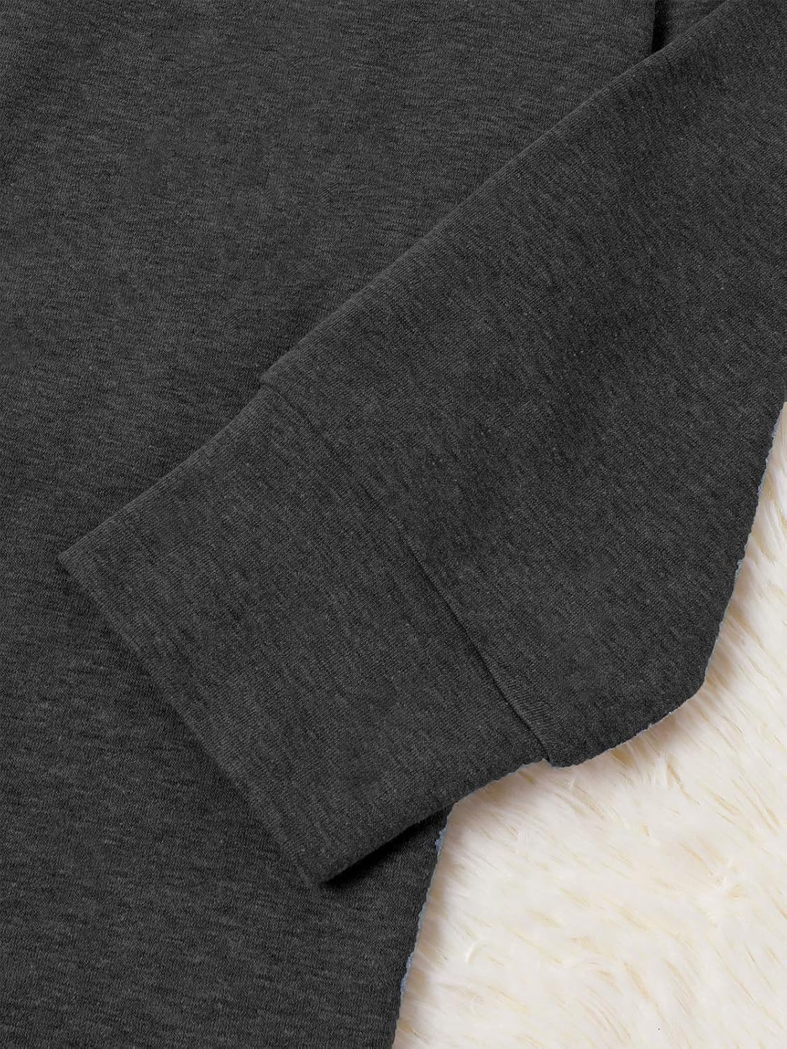 NOVEPT Womens Long Sleeve Shirt Pullover Tops, Loose Casual Crewneck T-Shirt Lightweight Sweatshirt - Image 4