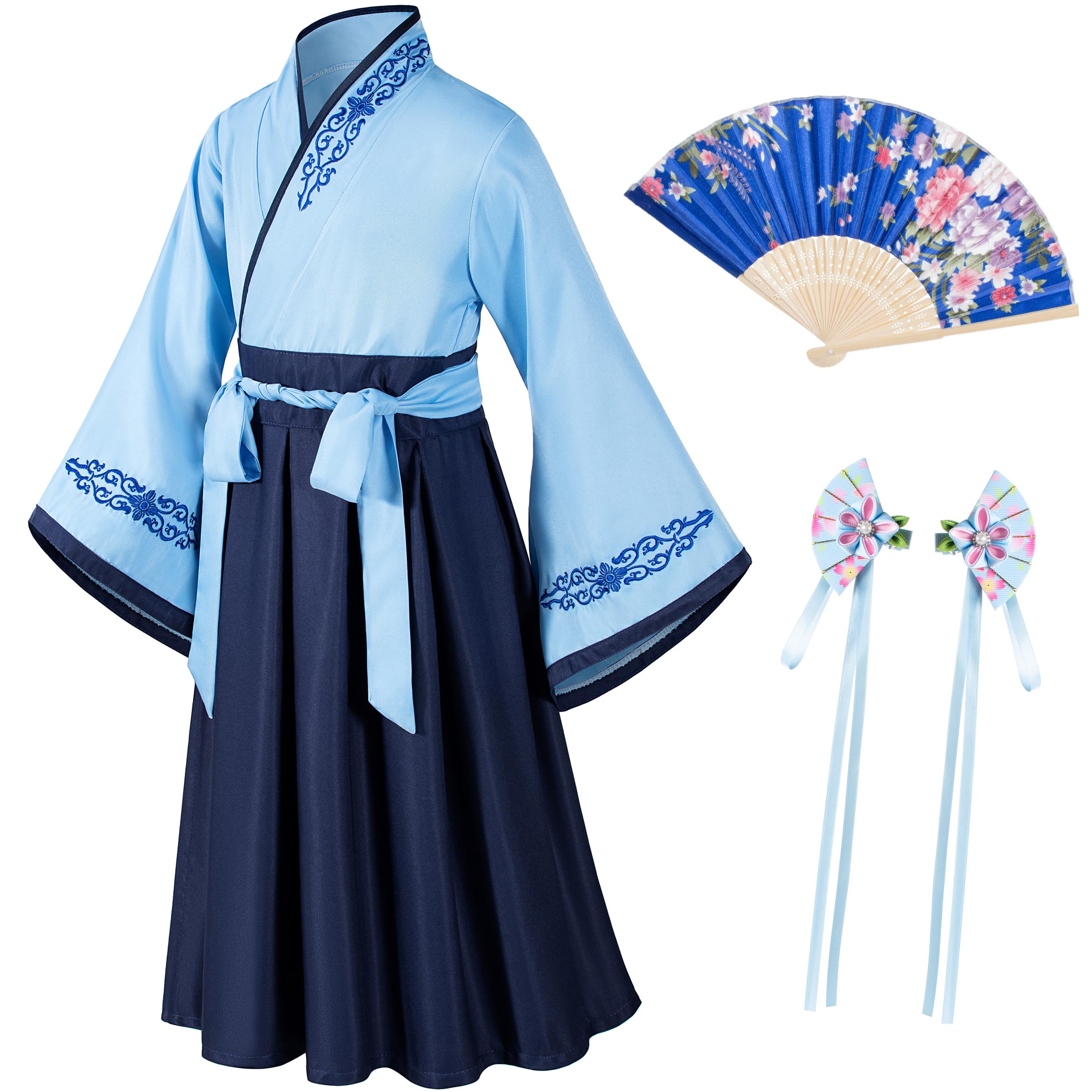 Photo 1 of Elibelle Kids Kimono Robe Set (Blue Navy, 120cm)