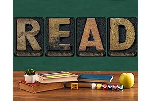 Chiazllta Classroom Wooden Tapestry Reading Poster